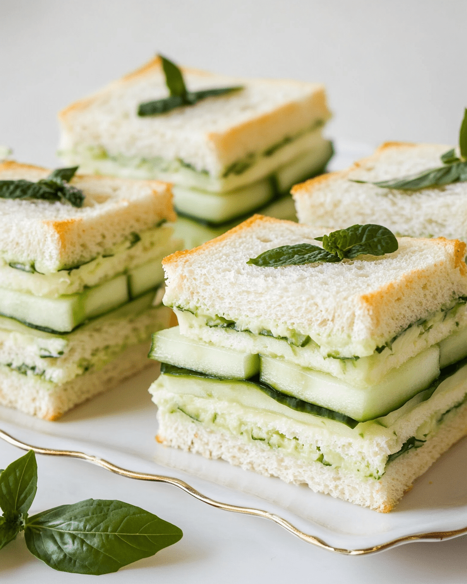 Cucumber Sandwiches