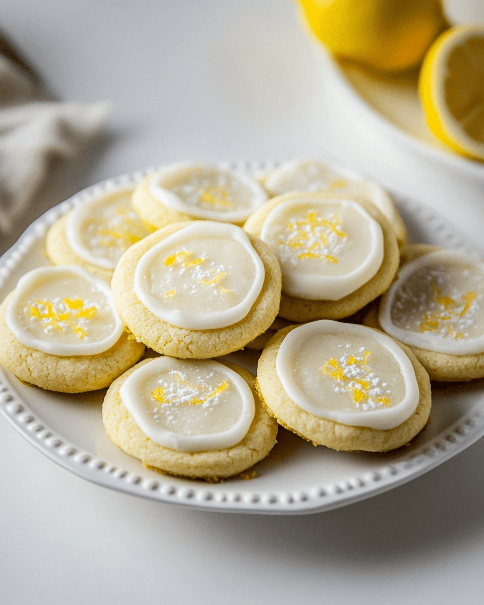 Lemon Meltaway Cookies