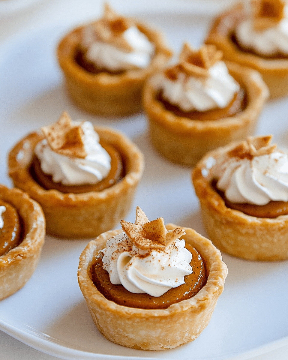 Mini Pumpkin Pies