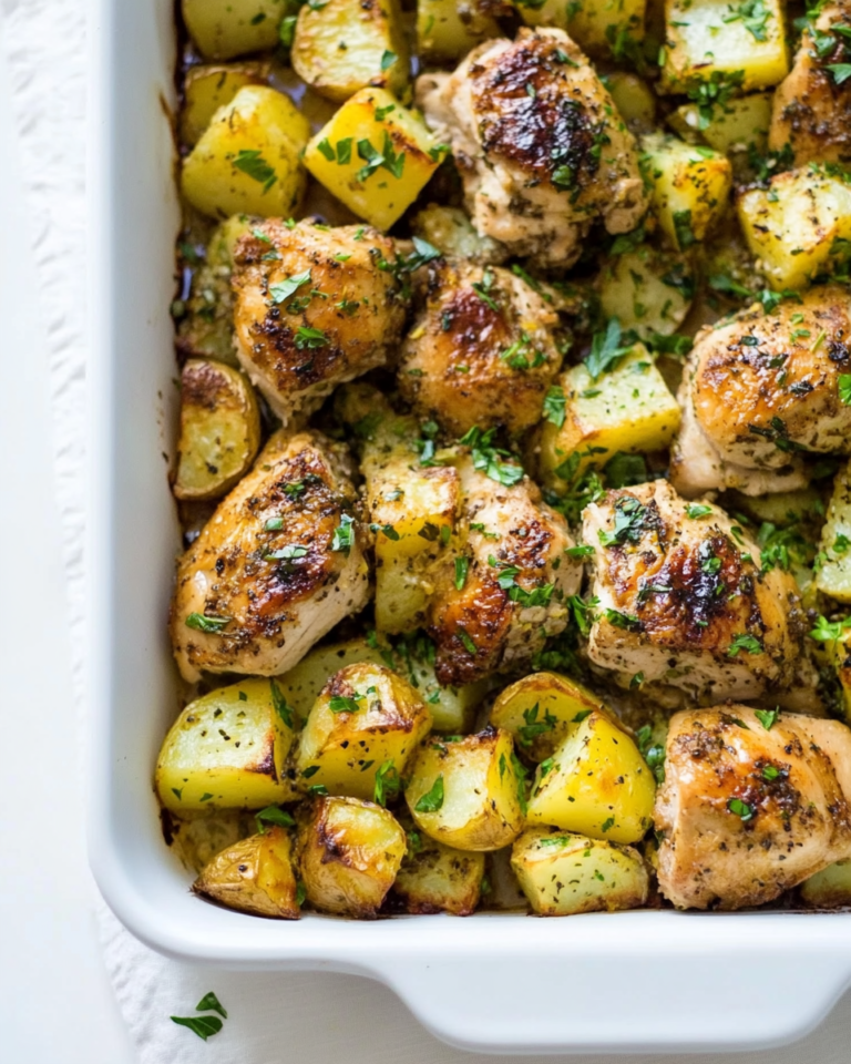 Baked Lemon Chicken and Potatoes