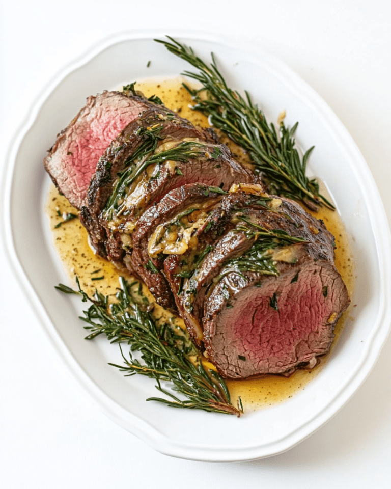 Beef Tenderloin (with Garlic Butter Sauce)