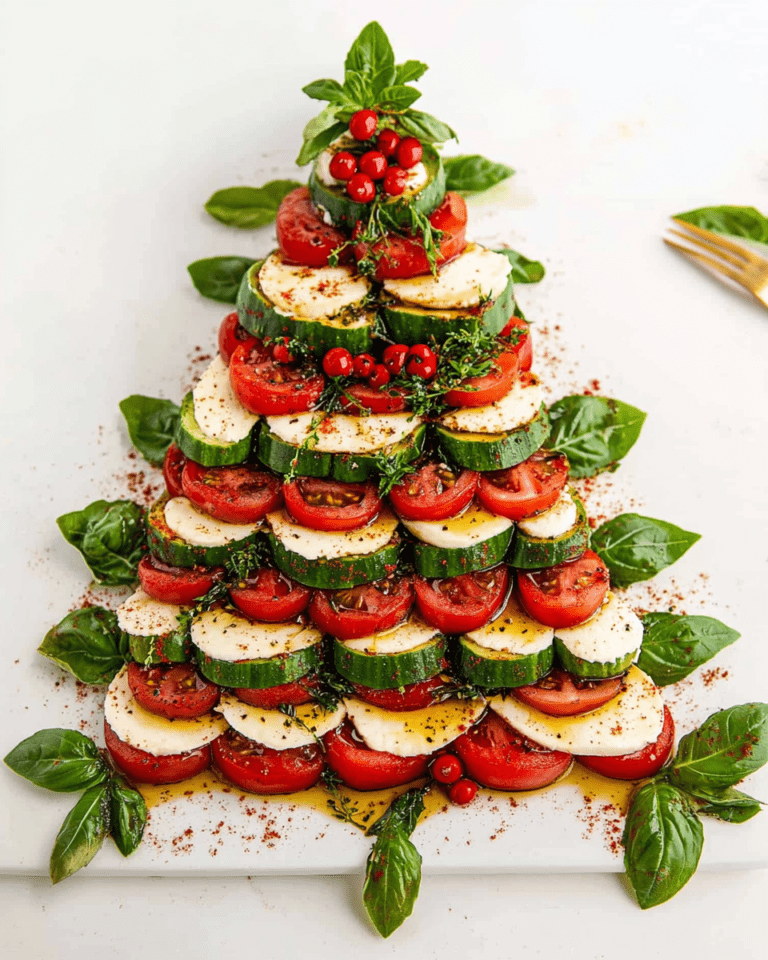 Caprese Christmas Tree