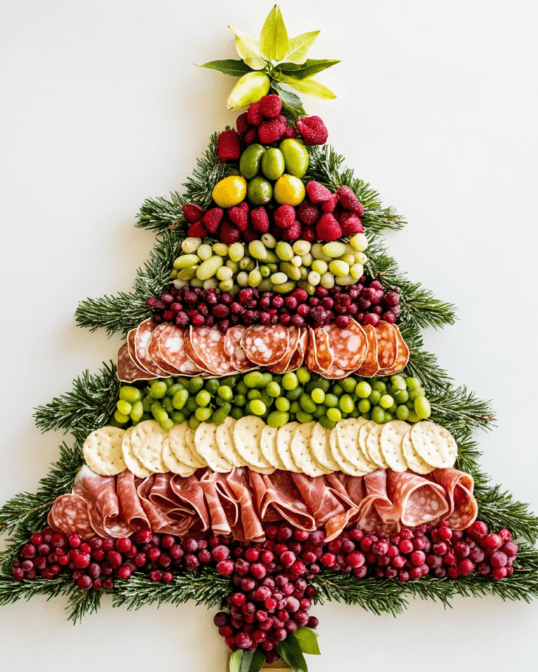 Christmas Tree Charcuterie Board