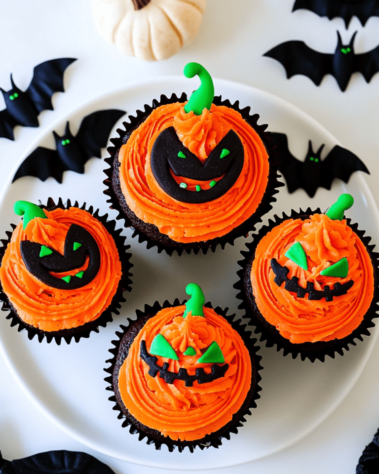 Easy Halloween Cupcakes