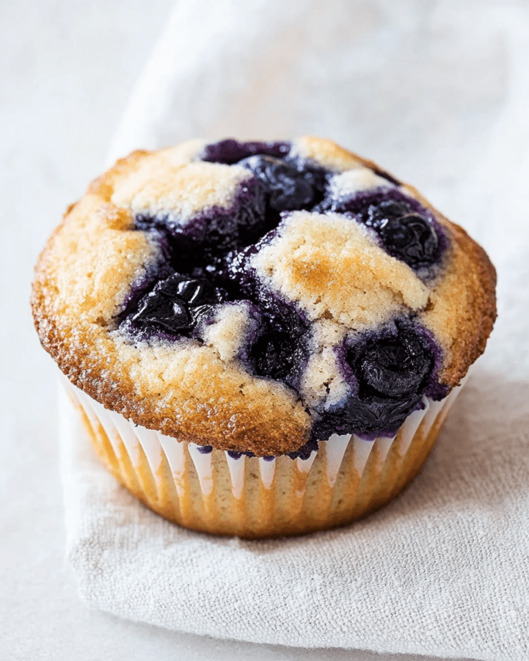 Easy Homemade Blueberry Muffins