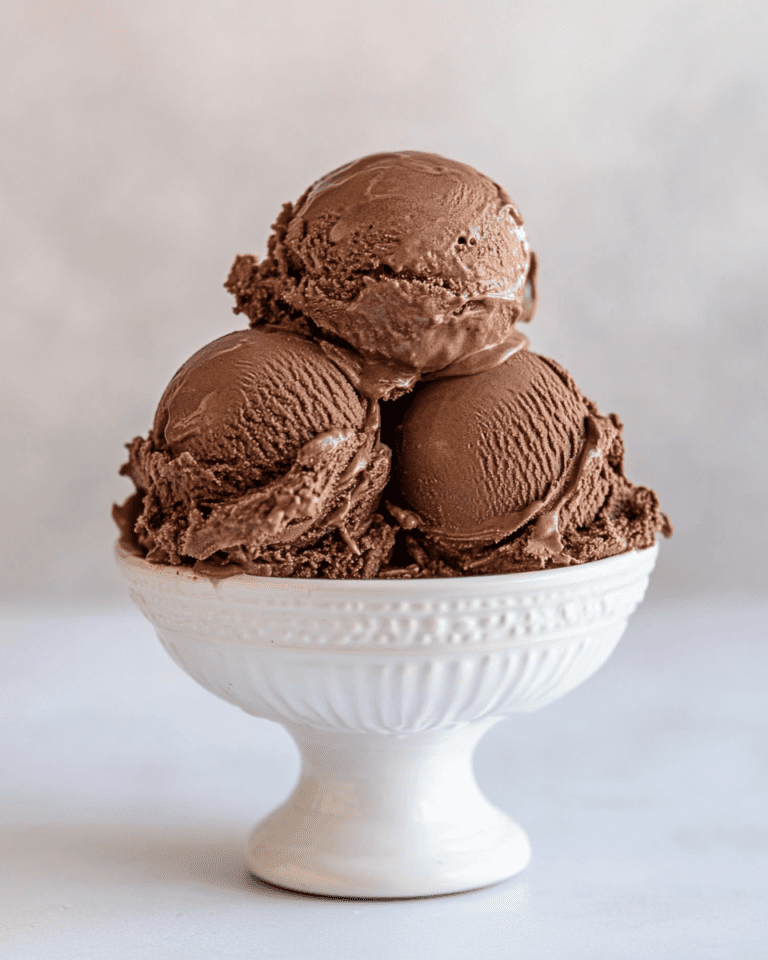 Homemade Chocolate Ice Cream