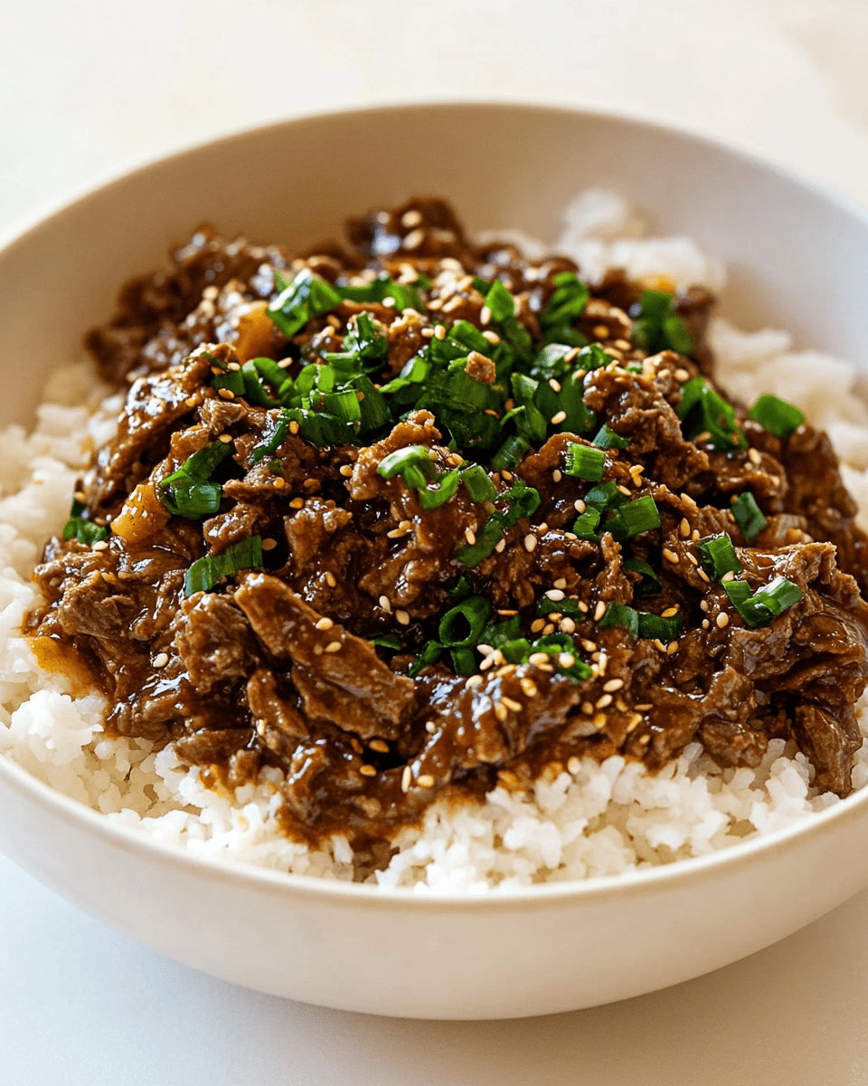 Korean Beef Bowls