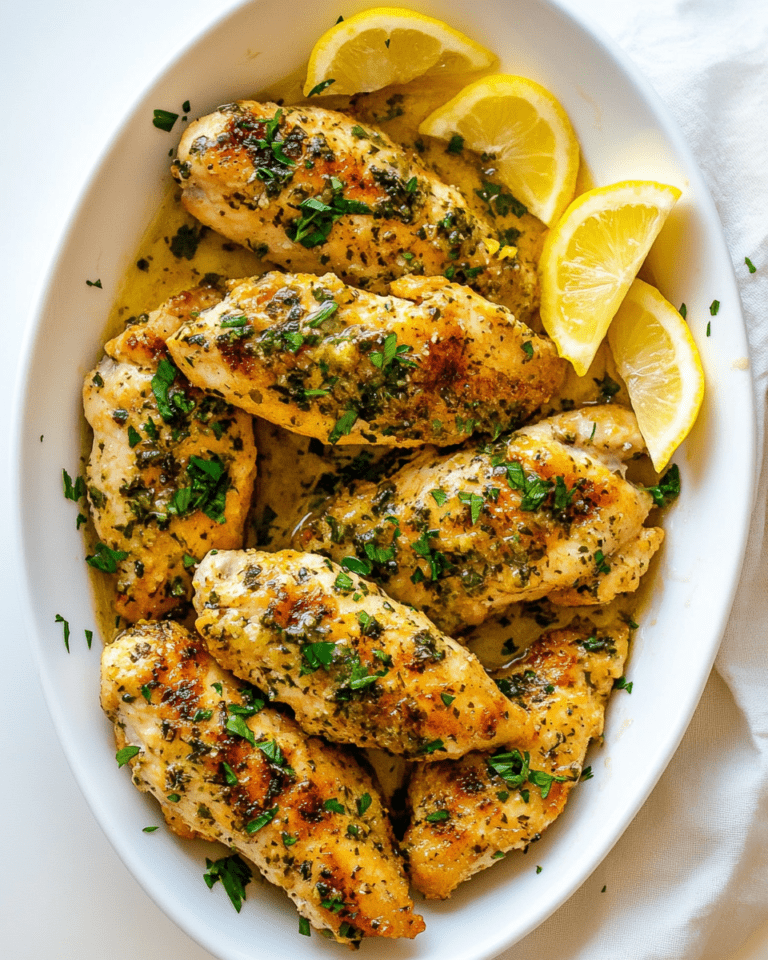 Lemon Butter Chicken Tenders