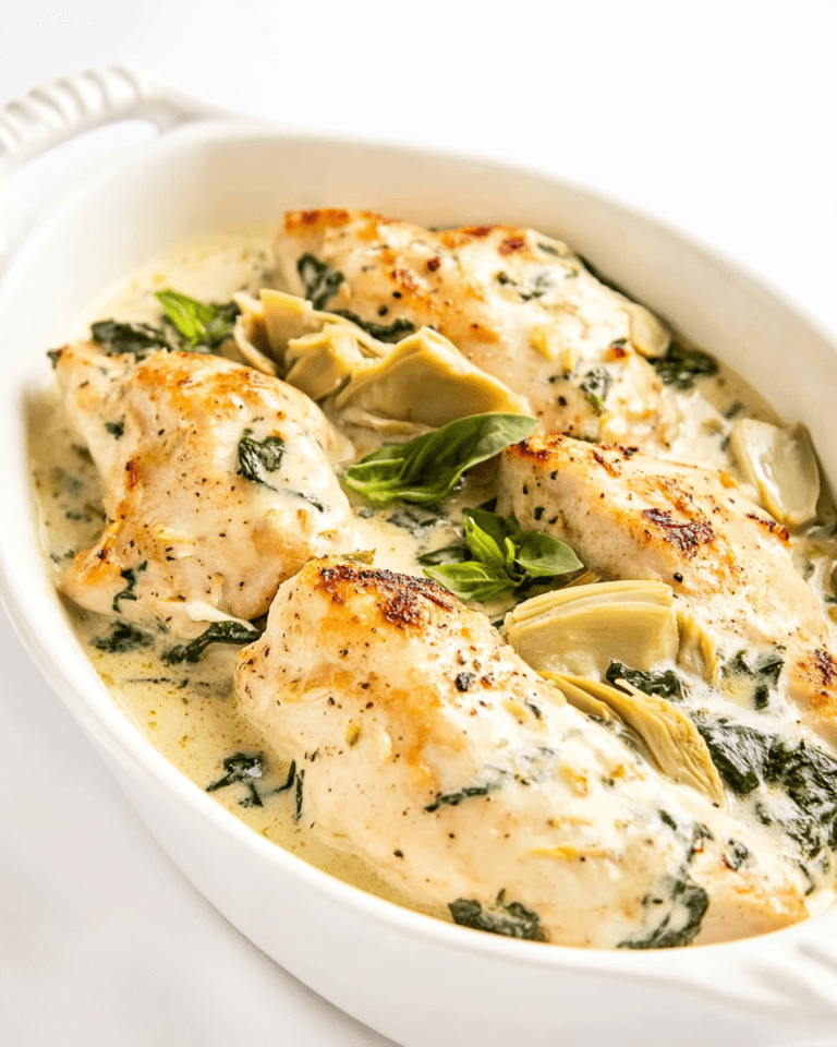 Spinach Artichoke Chicken