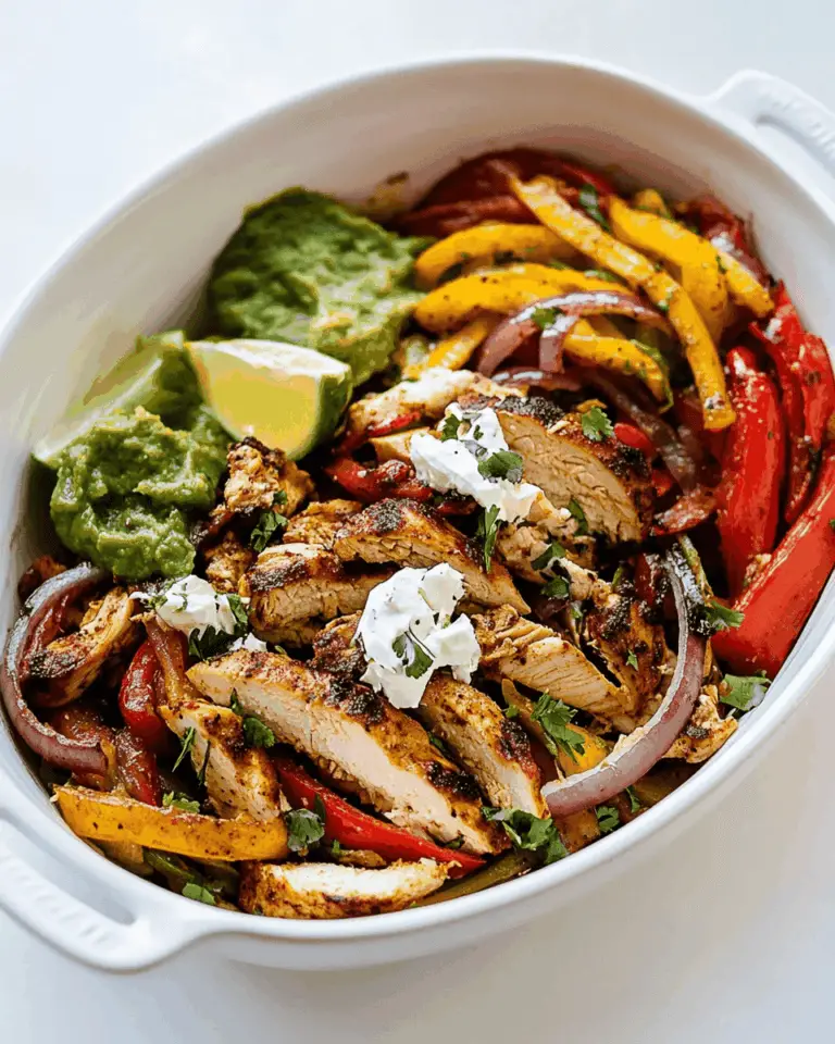 Chicken Fajitas