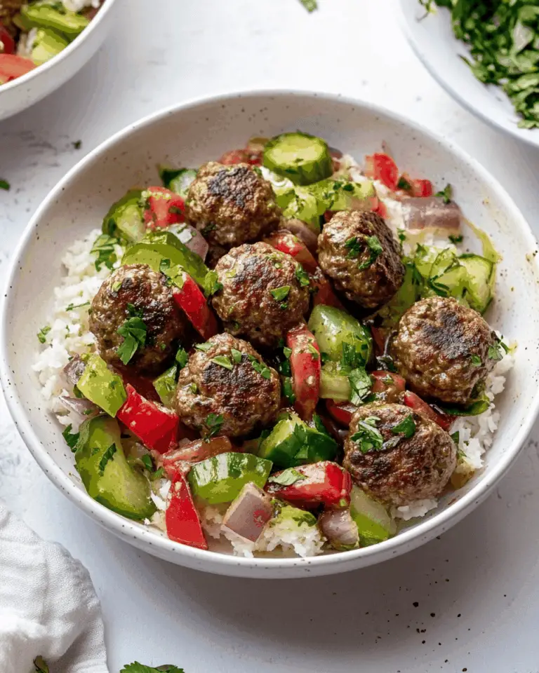 Greek Meatballs (Keftedes)