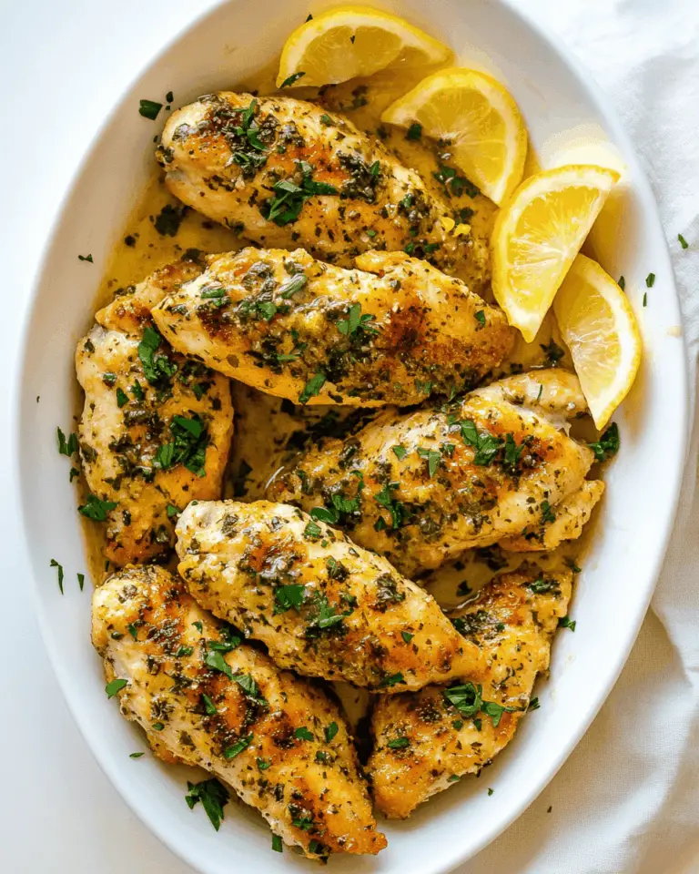 Lemon Butter Chicken Tenders