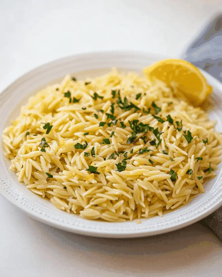 Lemon Orzo Recipe