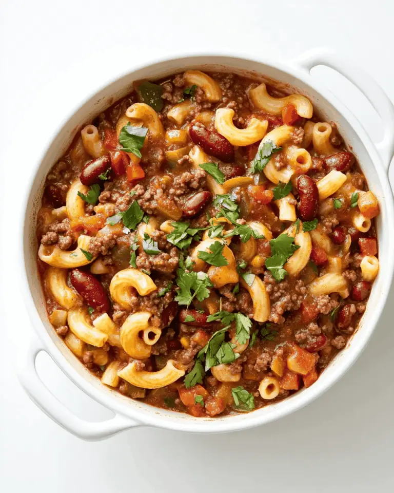One Pot Chili Mac