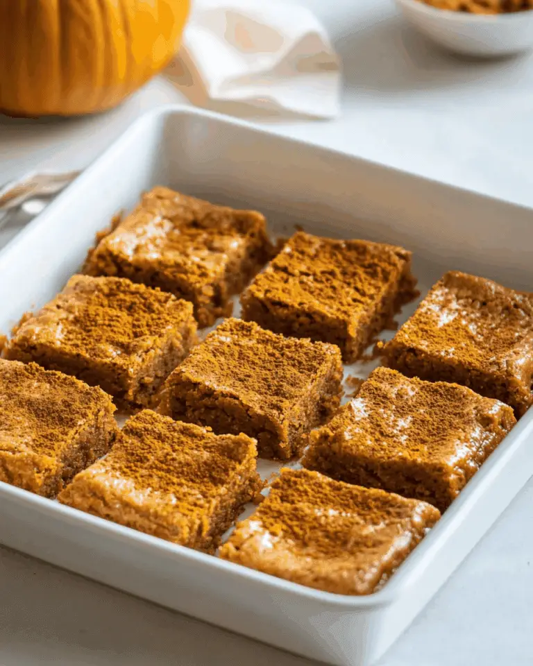 Pumpkin Bars