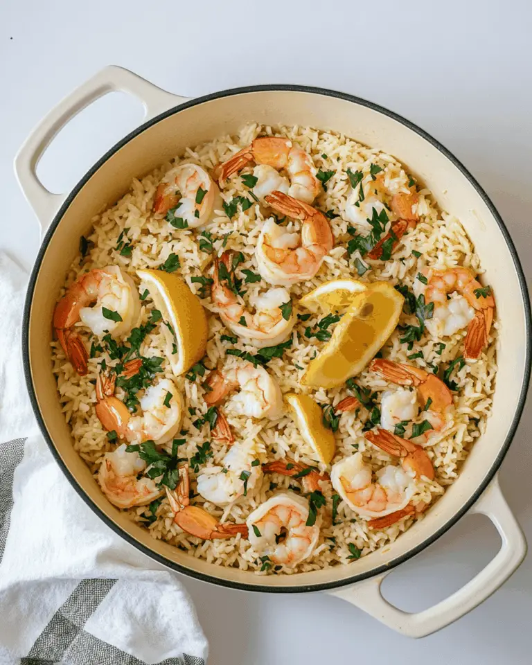 Shrimp and Rice Recipe One Pot