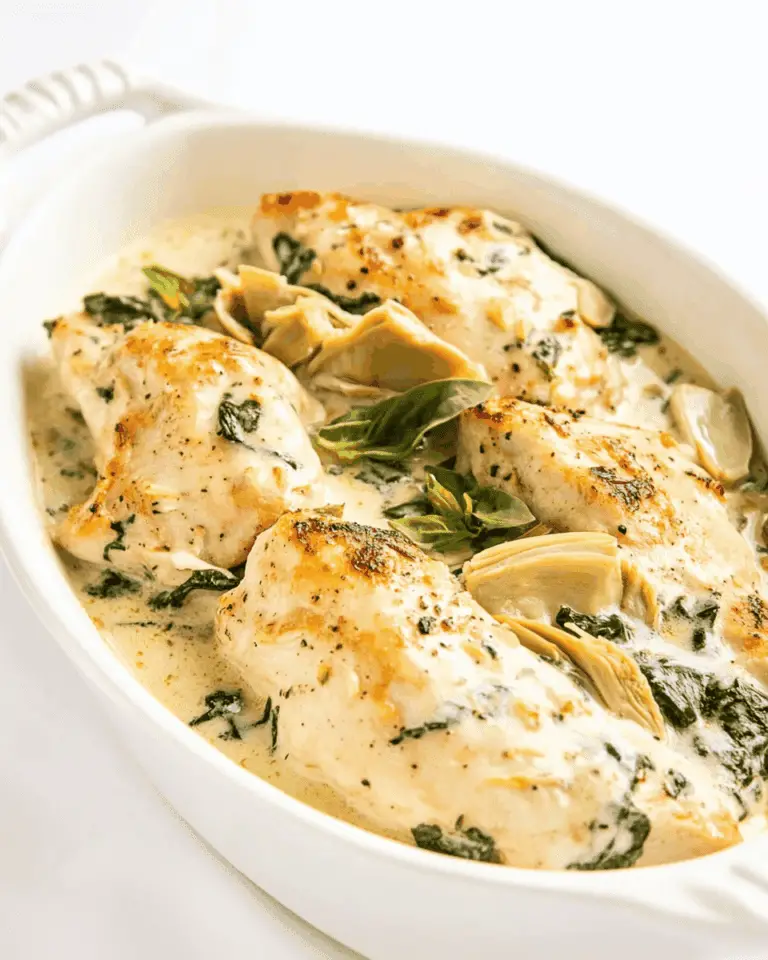 Spinach Artichoke Chicken