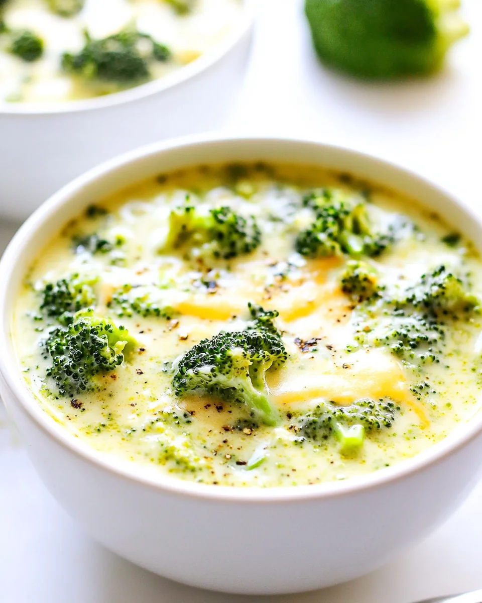 Simple Broccoli Cheese Soup With 5 Ingredients - additional image