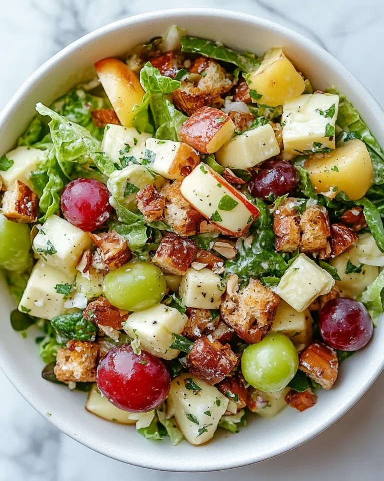 Easy Homemade Waldorf Salad: A Cozy Family Favorite