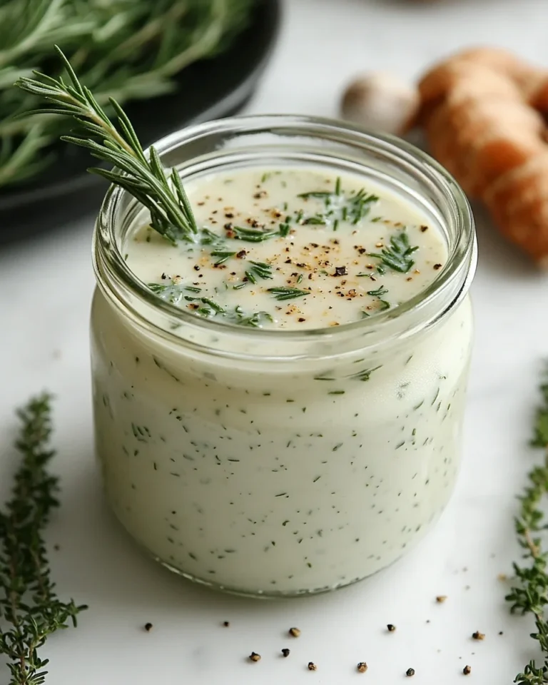 Easy Homemade Ranch Dressing in a Jar