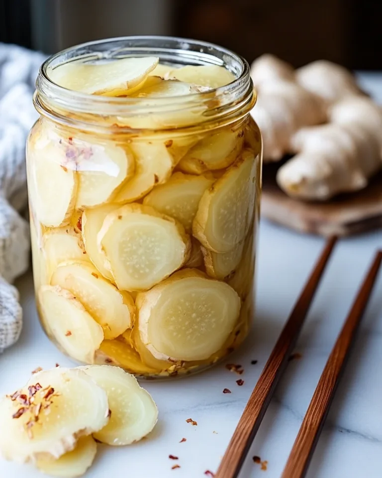 Quick Pickled Ginger: A Flavor-Packed Homemade Condiment