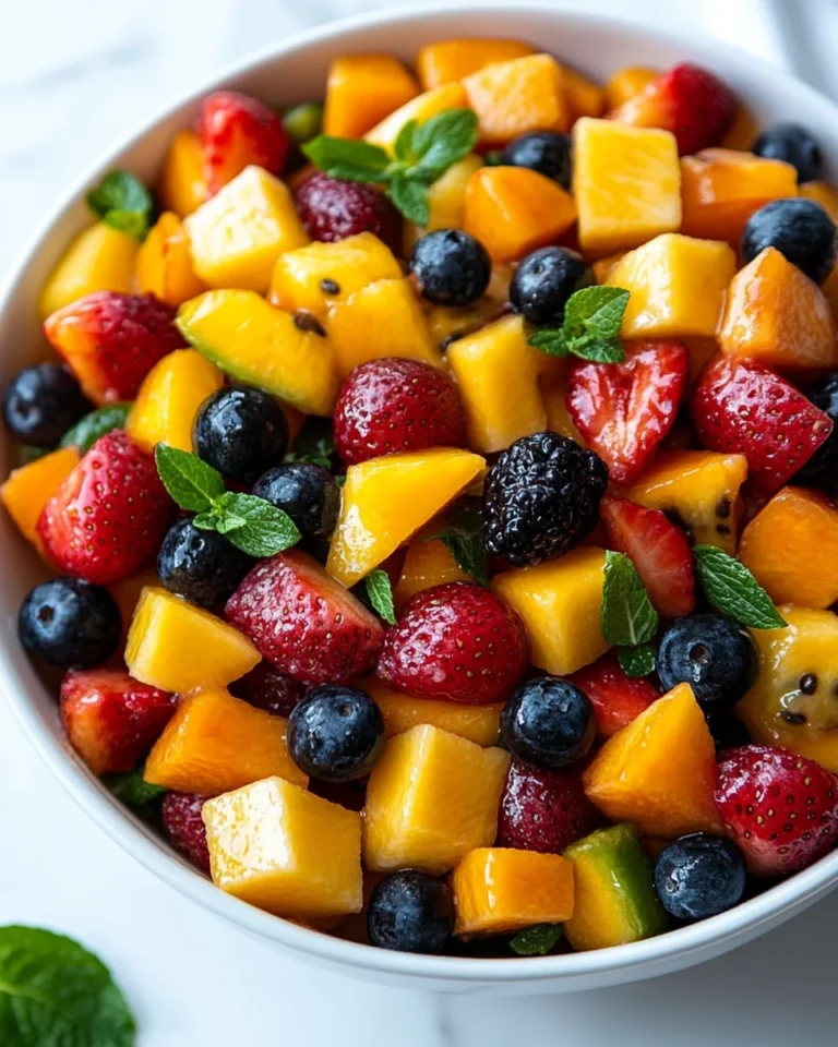 Easy Fruit Salad Bowl Recipe for a Quick and Kid-Friendly Snack