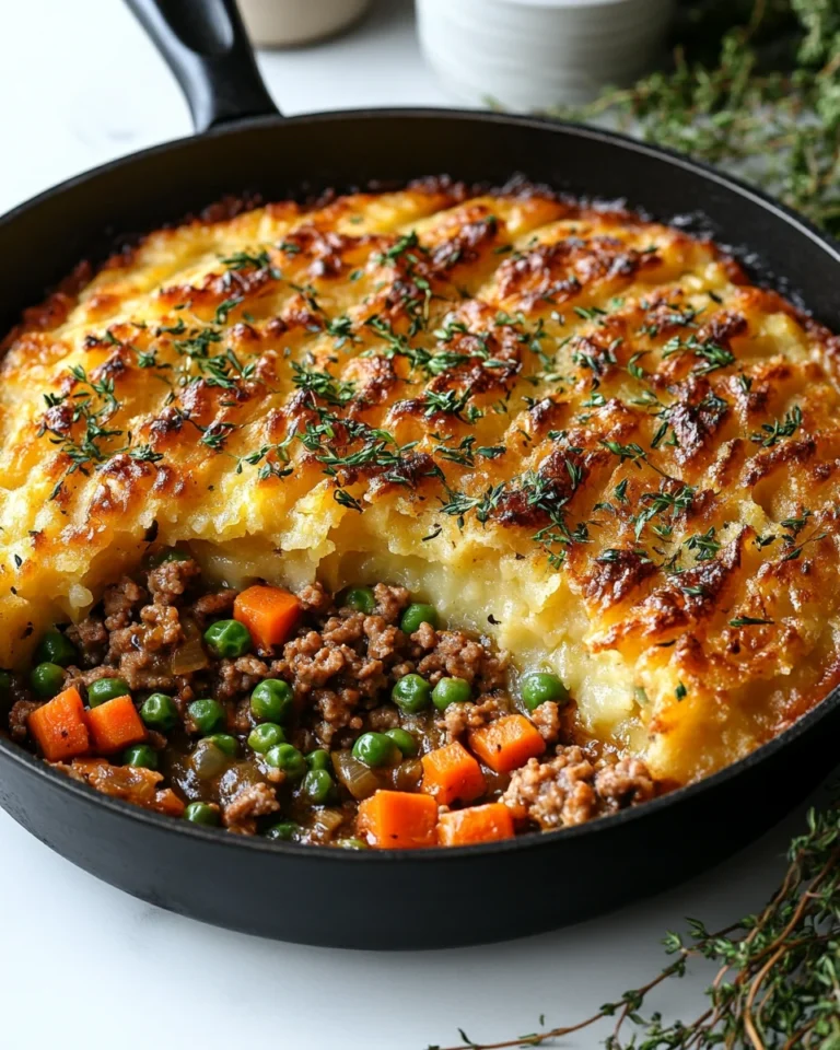 Easy One-Pot Cottage Pie: A Hearty Family Favorite