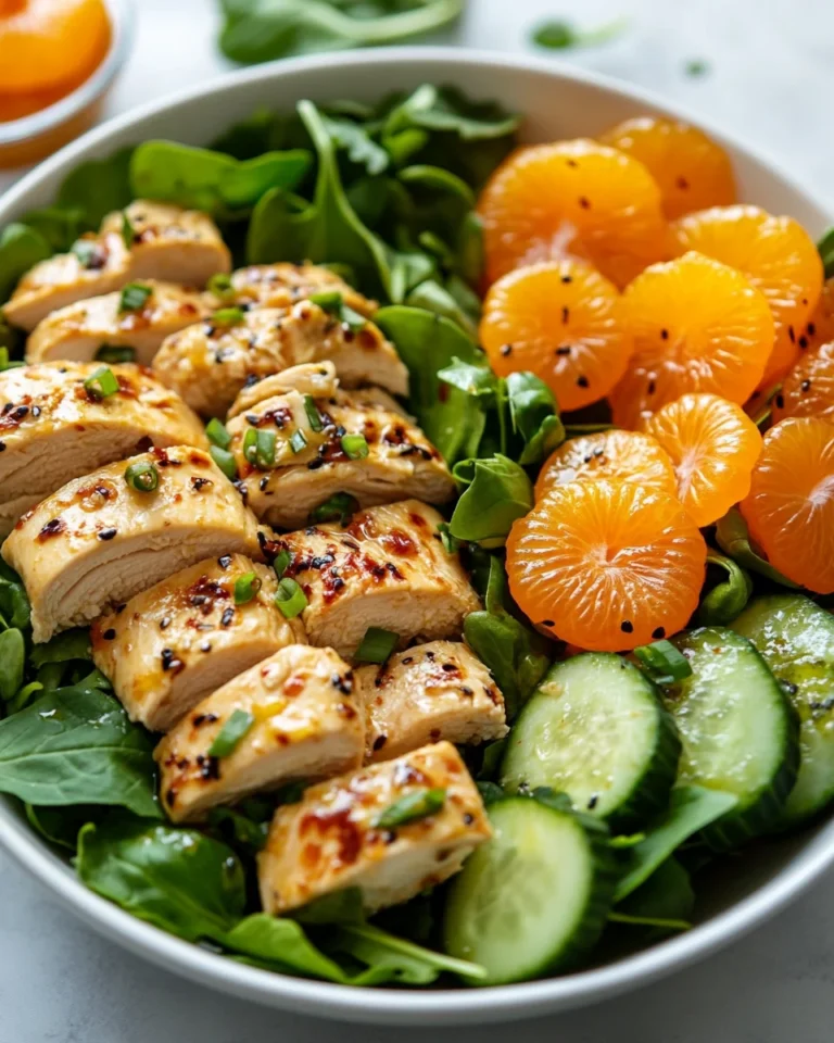 Easy Mandarin Chicken Salad Recipe for a Flavor-Packed Weeknight Dinner