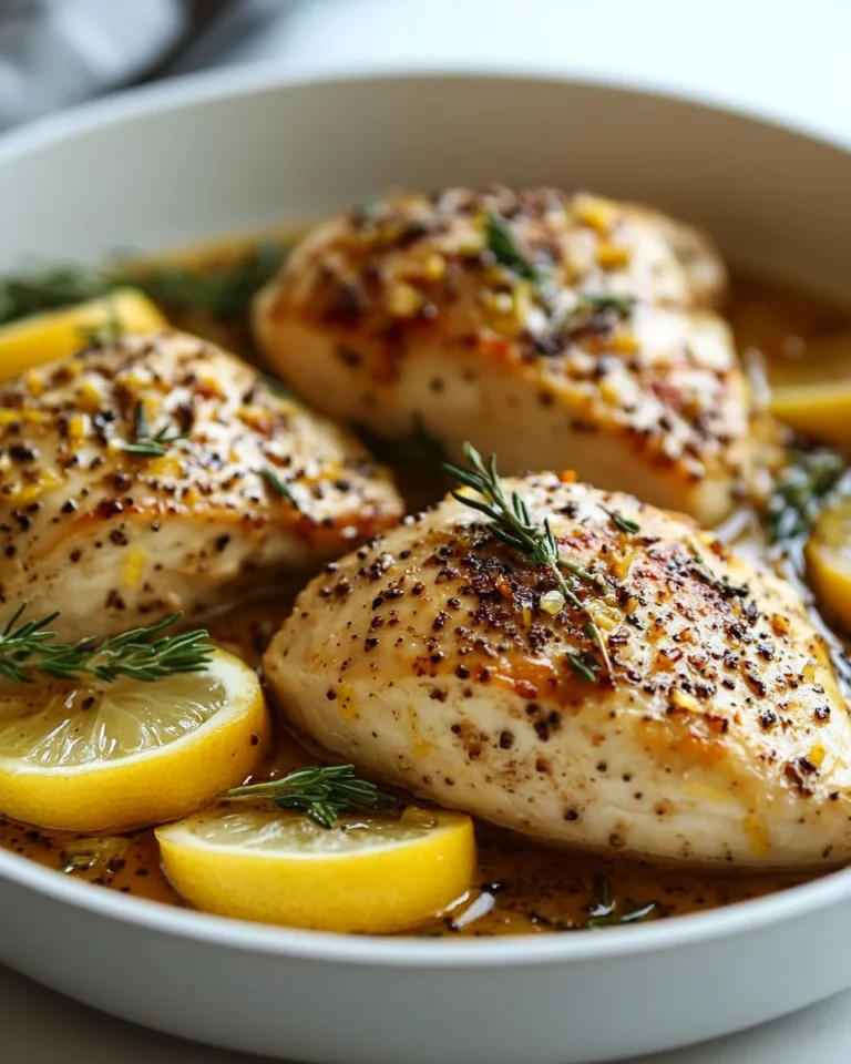 Easy Lemon Pepper Chicken One-Pan Recipe for a Flavor-Packed Dinner