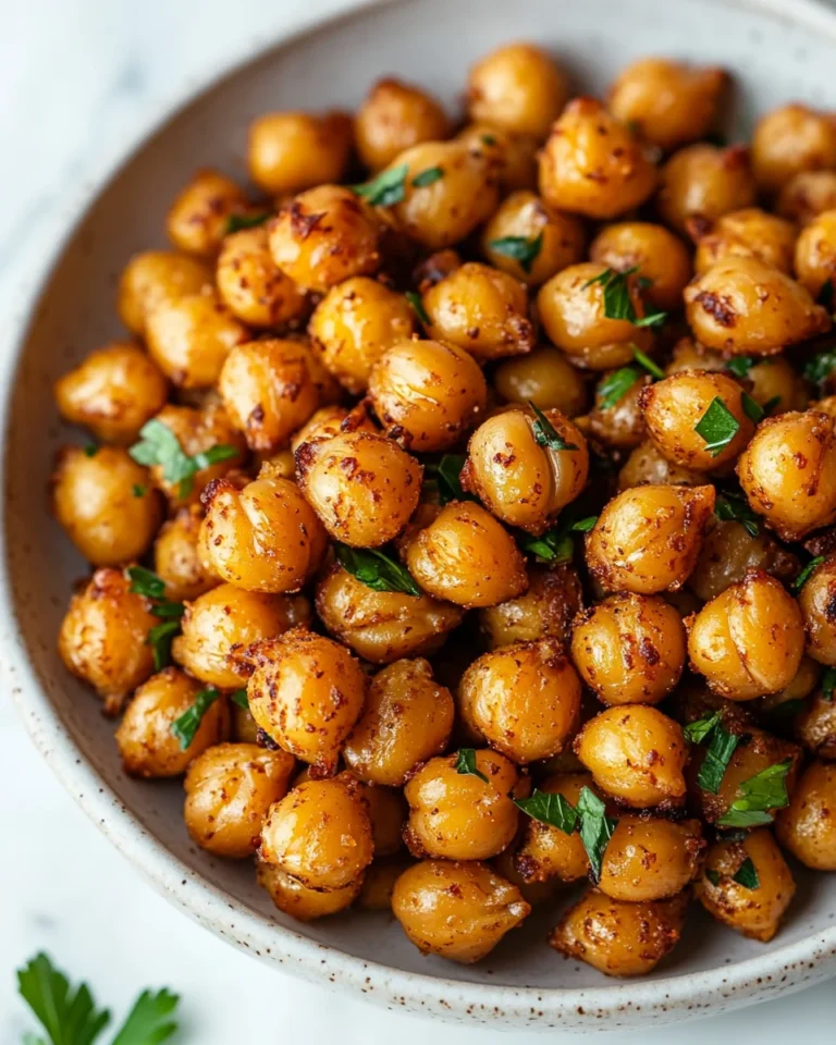 Flavor-Packed Roasted Chickpeas for a Quick and Easy Snack