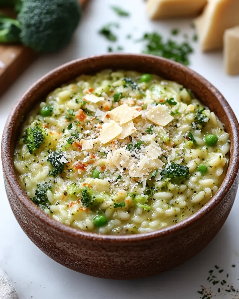 Creamy Broccoli Parmesan Risotto: A Quick One-Pot Weeknight Dinner