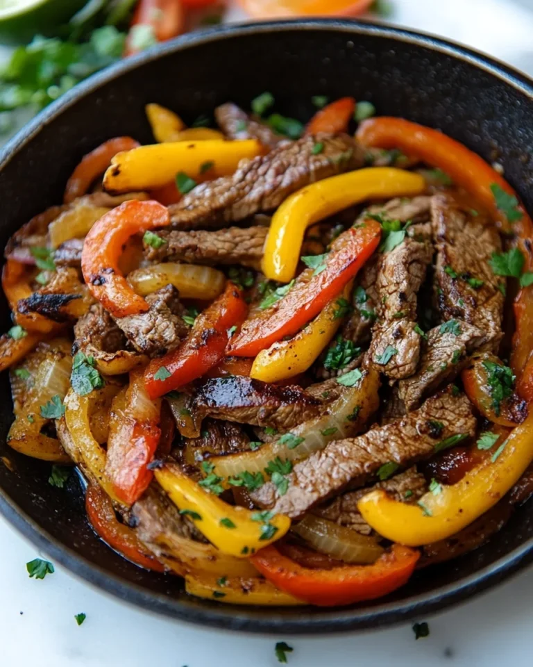 Easy One-Pot Steak Fajitas for a Flavor-Packed Weeknight Dinner