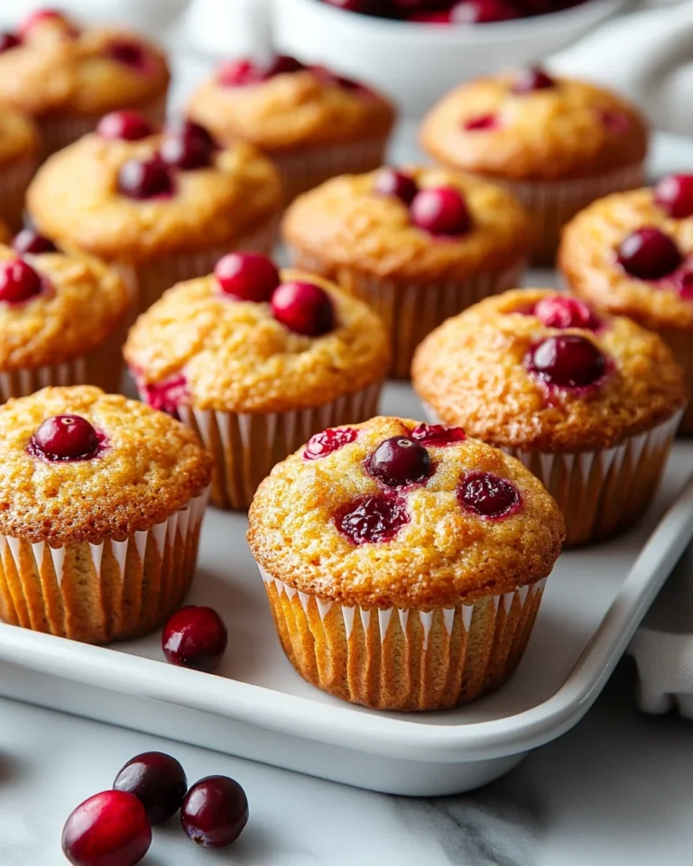 Easy Cranberry Orange Muffins From Scratch for a Cozy Weeknight Treat