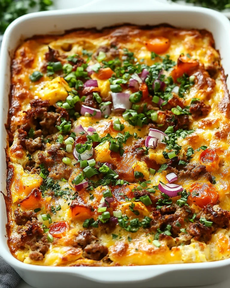 Easy One-Pot Breakfast Casserole That’s a Family Favorite