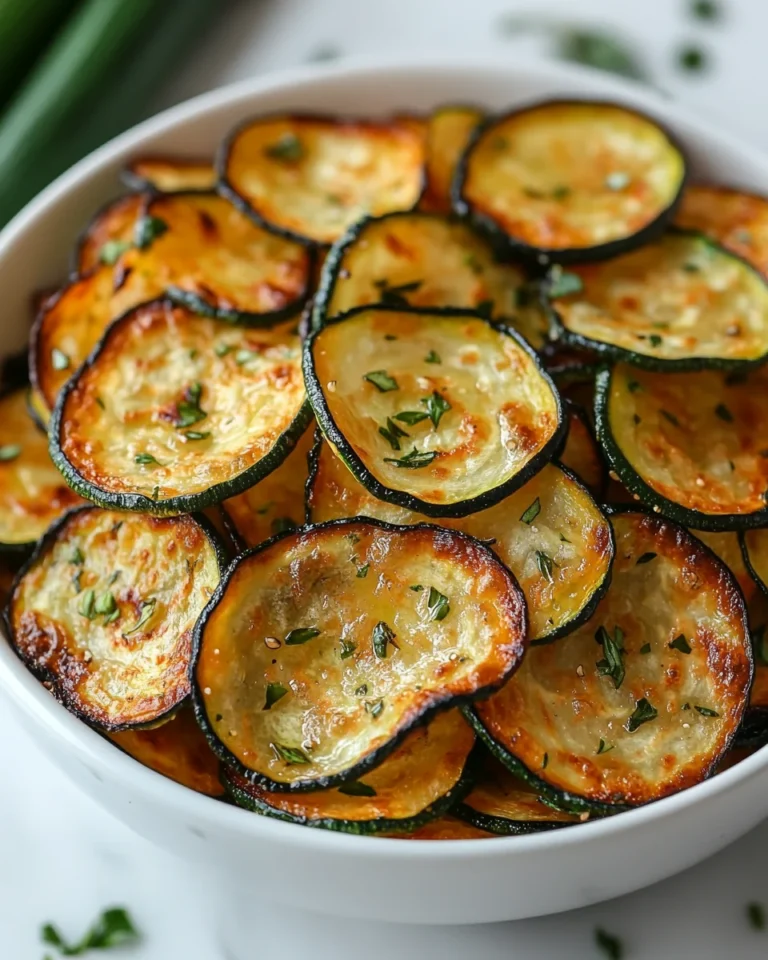 Crispy Zucchini Chips: Easy Oven-Baked Snack That’s Family Favorite