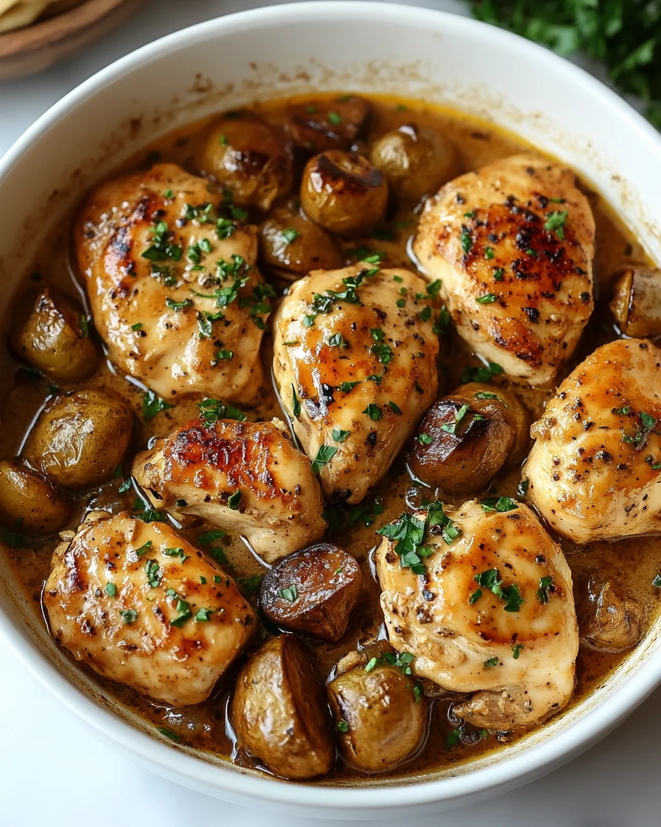 Easy One-Pot Chicken Marsala for a Cozy Weeknight Dinner