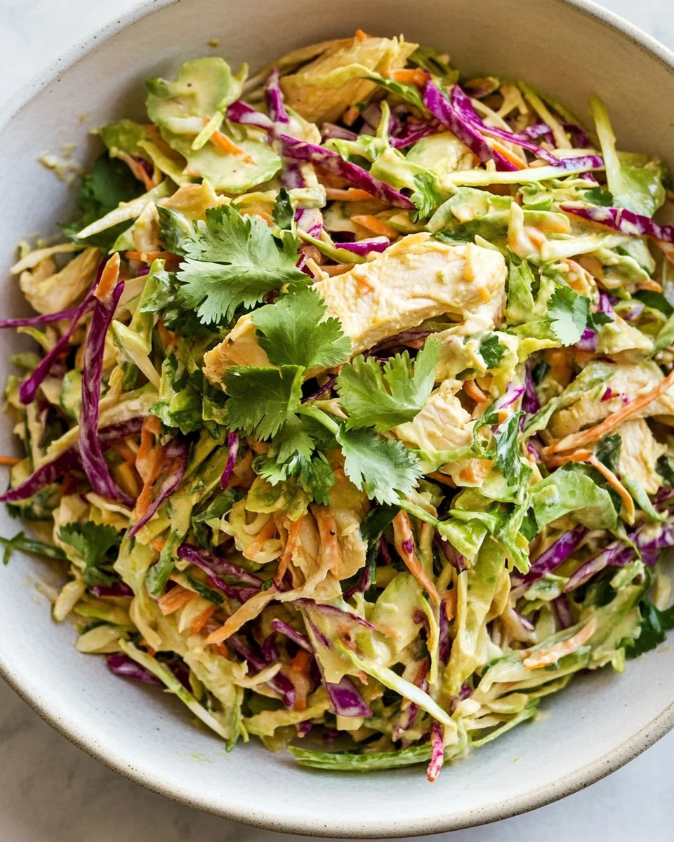 Simple Asian Chicken Slaw - additional image