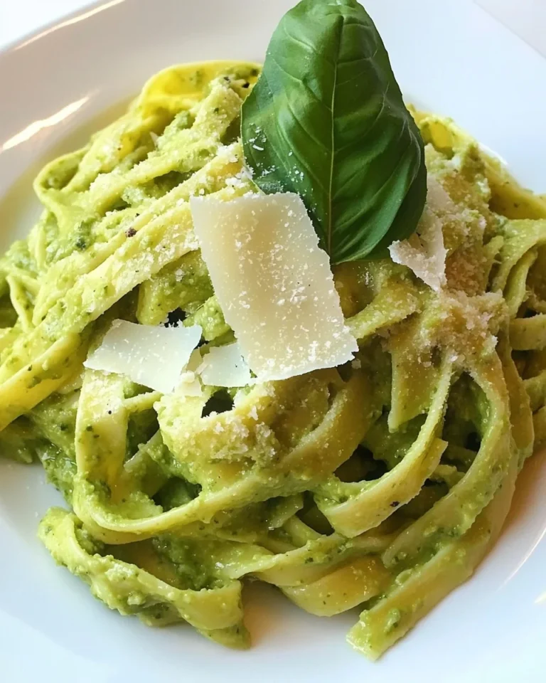 Homemade Avocado Pesto Pasta for a Fresh Weeknight Meal