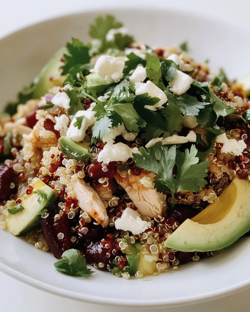 Healthy BBQ Chicken Quinoa Salad - additional image