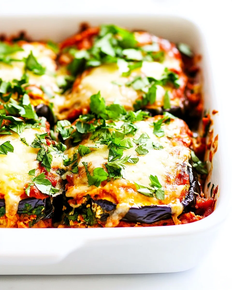 Homemade Classic Eggplant Parmesan - additional image