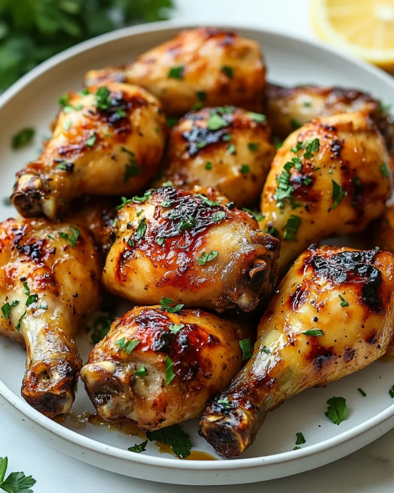 Easy Oven-Baked Hot Honey Chicken Drumsticks for a Family Favorite Dinner