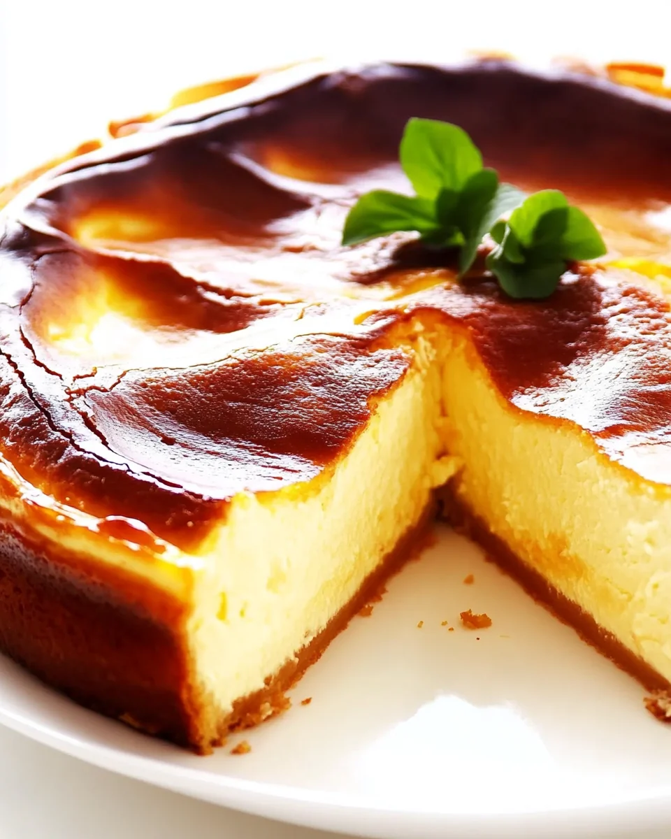 Perfect Homemade Basque Cheesecake - additional image