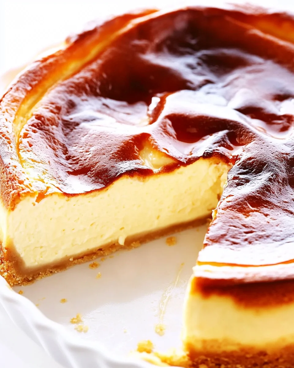 Perfect Homemade Basque Cheesecake - additional image