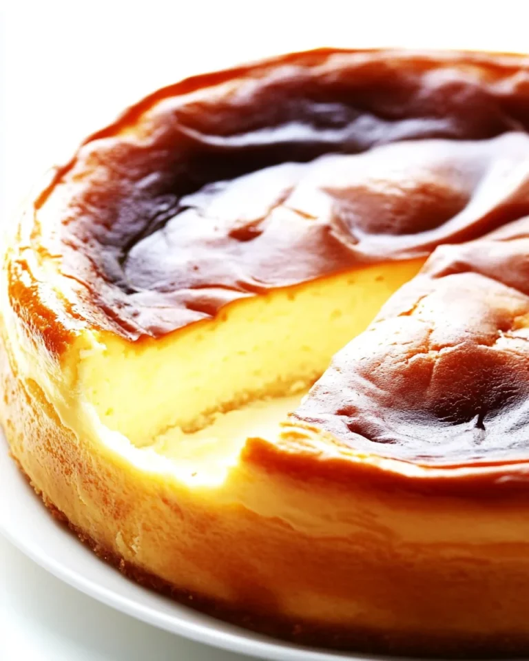 Perfect Homemade Basque Cheesecake