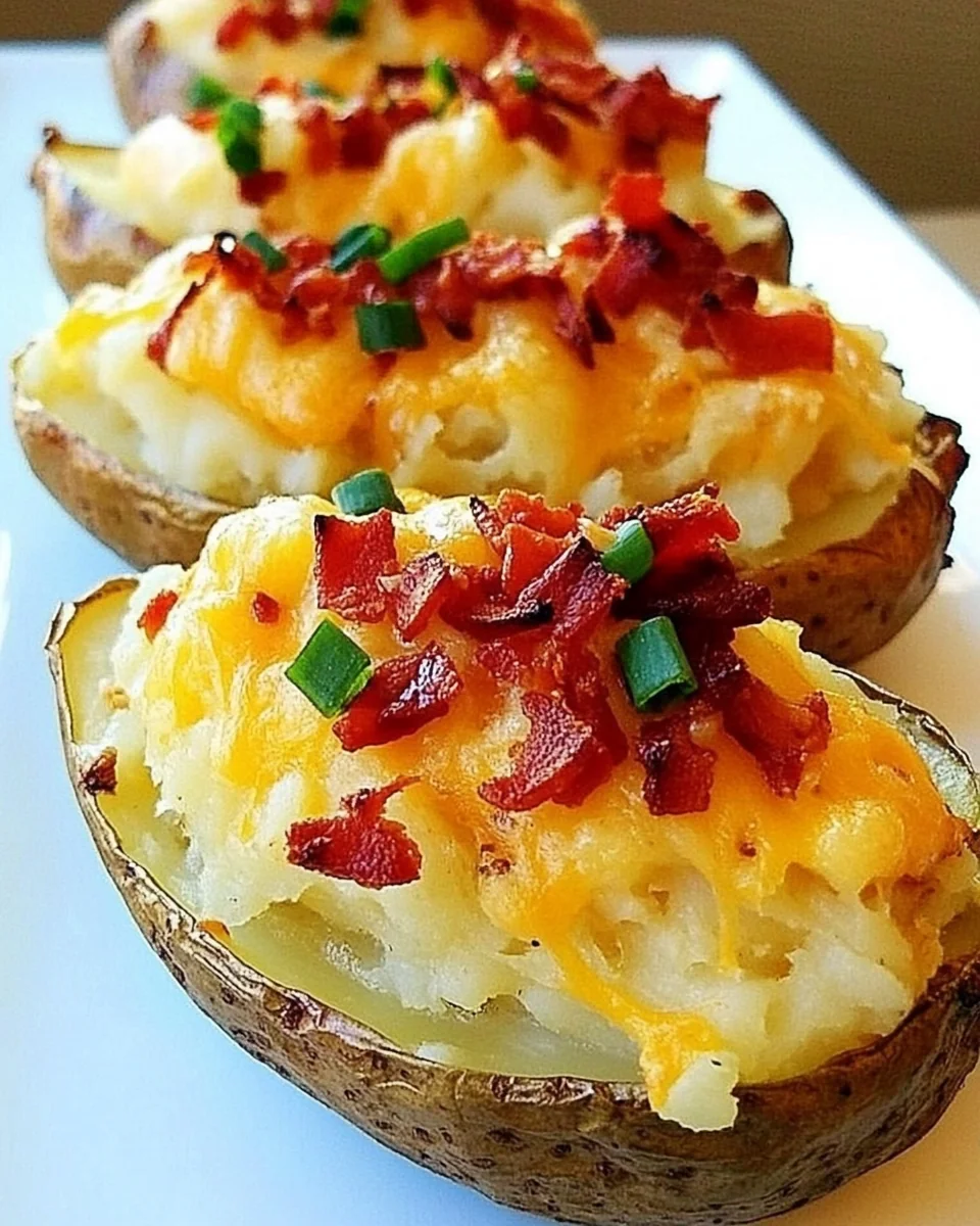 Delicious Blue Cheese Twice Baked Potatoes Recipe - additional image