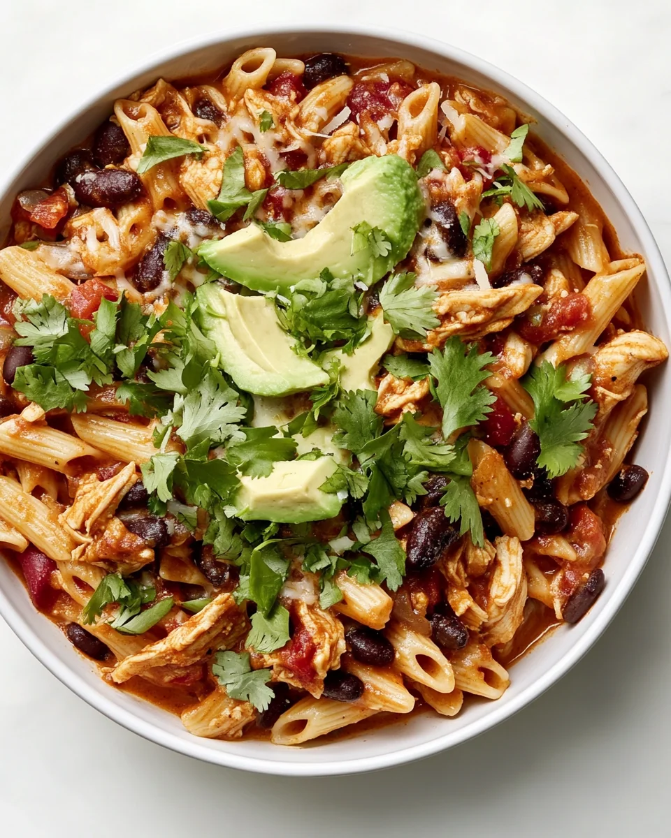 Cheesy Chicken Taco Pasta One-Pot Delight - additional image