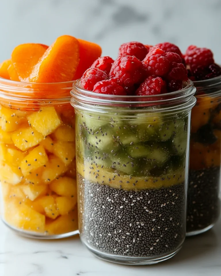 Easy Chia Pudding Meal Prep with Fresh Fruit for a Flavor-Packed Breakfast