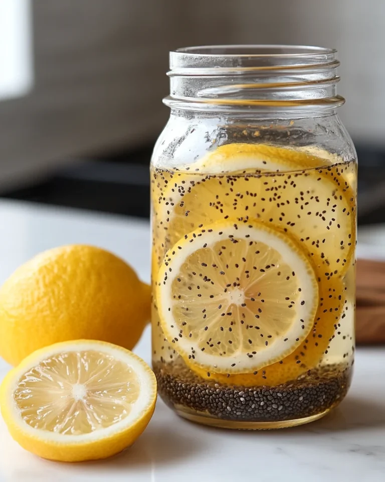 Refreshing Lemon Chia Seed Water for a Cozy and Flavor-Packed Drink