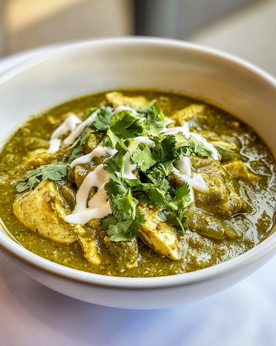Simple Chicken Chili Verde Recipe