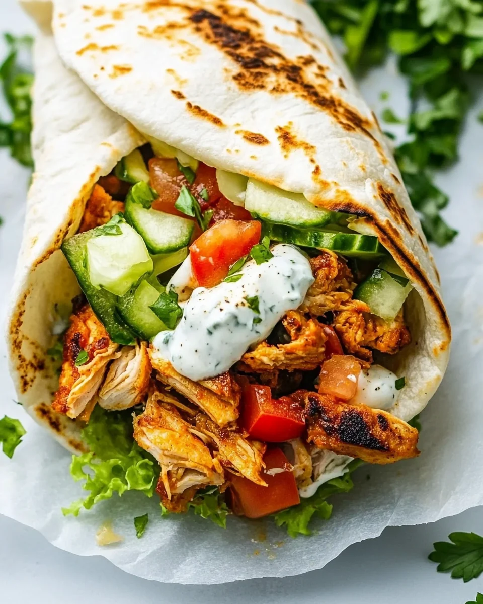 Delicious Homemade Chicken Gyros - additional image